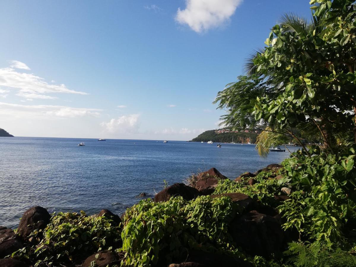 Appartement avec vue sur mer Bouillante Extérieur photo