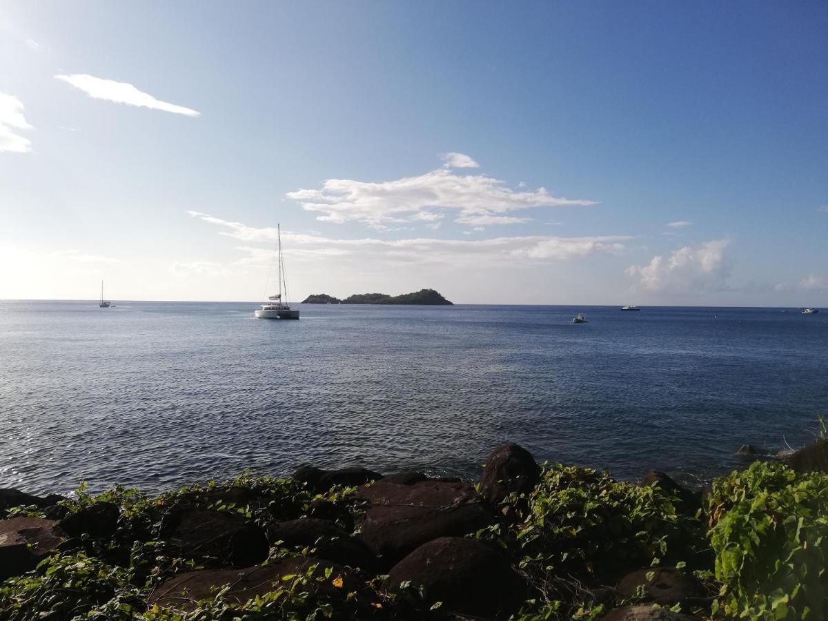 Appartement avec vue sur mer Bouillante Extérieur photo